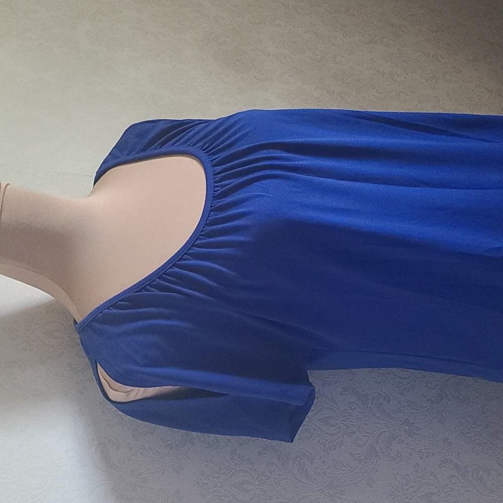 INC Royal Blue Women's Bouse